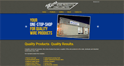 Desktop Screenshot of microwireproducts.com